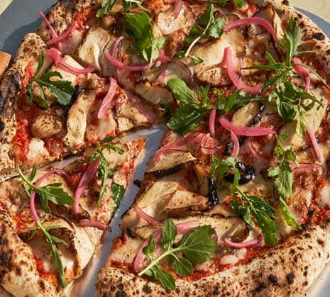 Grilled Chicken Pizza