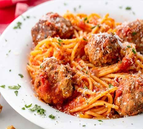 Pasta with Meatballs