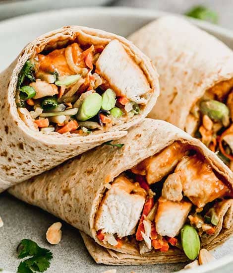 Chicken Stir Fry Wrap