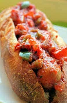 Sausage Parmesan Sub